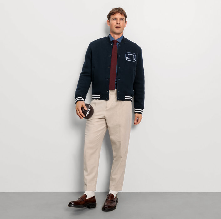 ﻿Oblymp Casual WirkBlouson, Marine Lagerräumung