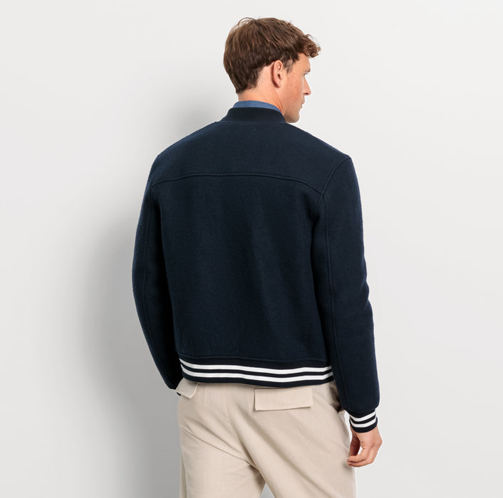 ﻿Oblymp Casual WirkBlouson, Marine Lagerräumung