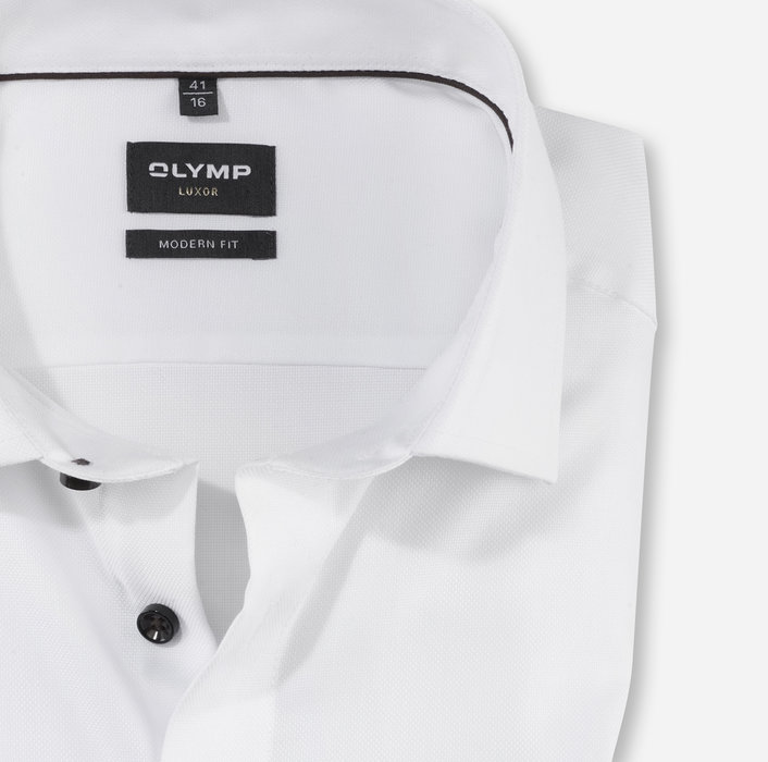 Oblymp LuxorBusinesshemd, modern fit, Global Kent, Weiß Discount Store für neue Produkte