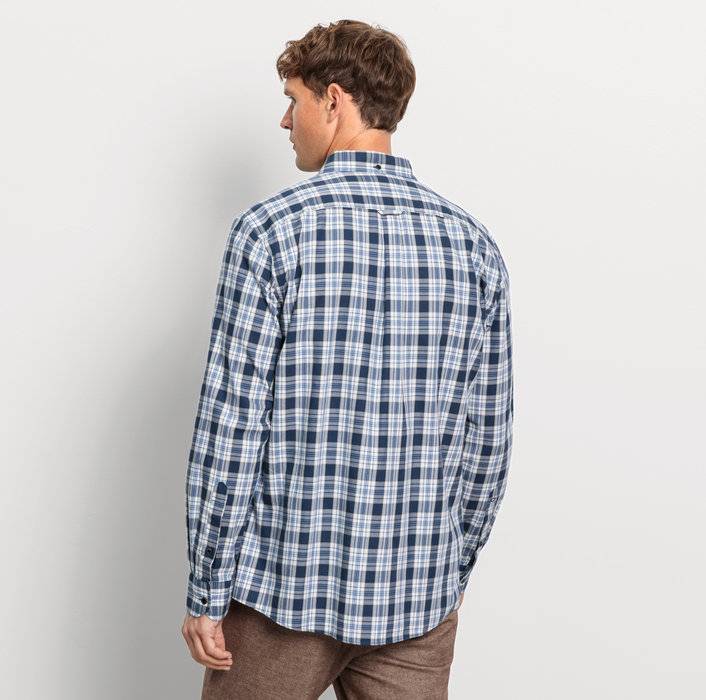 Oblymp CasualFreizeithemd, regular fit, Kent, Marine Clearance-Verkauf