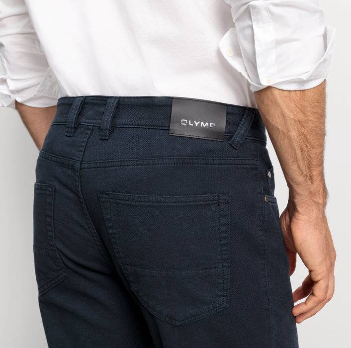 Oblymp Five Pocket, modern fit, Hose, Marine Günstig kaufen