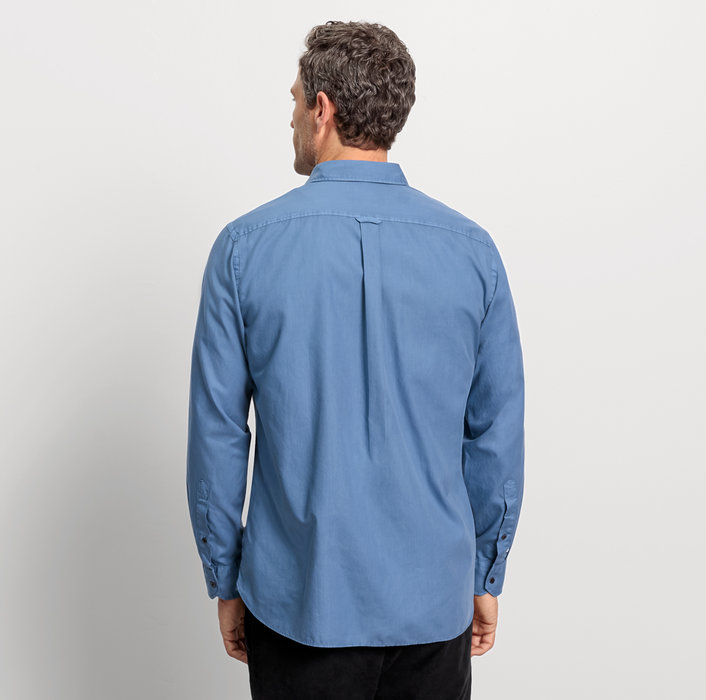 Oblymp Casual, Freizeithemd, regular fit, Button-down, Marine Flash Sale
