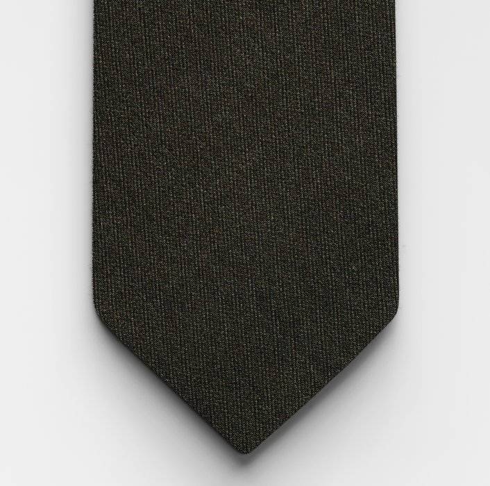 Oblymp Krawatte, slim 6,5 cm, Oliv Große Rabatte