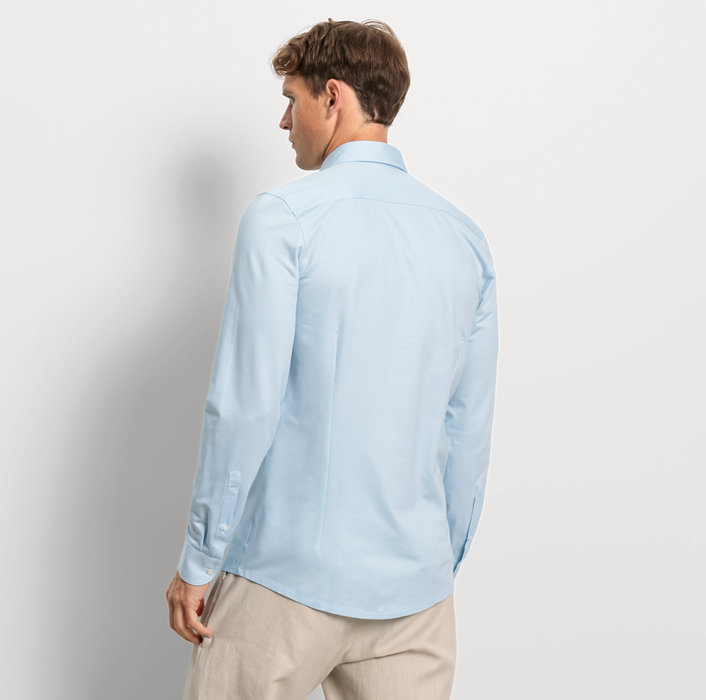 Oblymp Level Five 24/Seven, Businesshemd, body fit, Modern Kent, Bleu Top Angebot