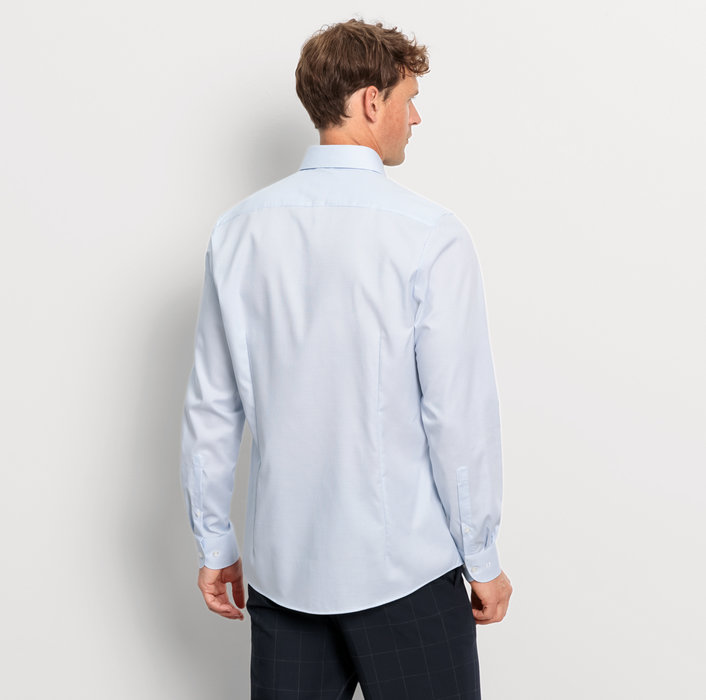 Oblymp Level Five, Businesshemd, body fit, Modern Kent, Bleu Blitzangebot
