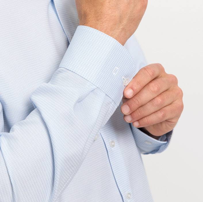 Oblymp Level Five, Businesshemd, body fit, Modern Kent, Bleu Blitzangebot