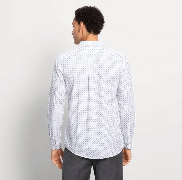 Oblymp Casual, Freizeithemd, regular fit, Kent, Weiß Vierteljährliche Förderung