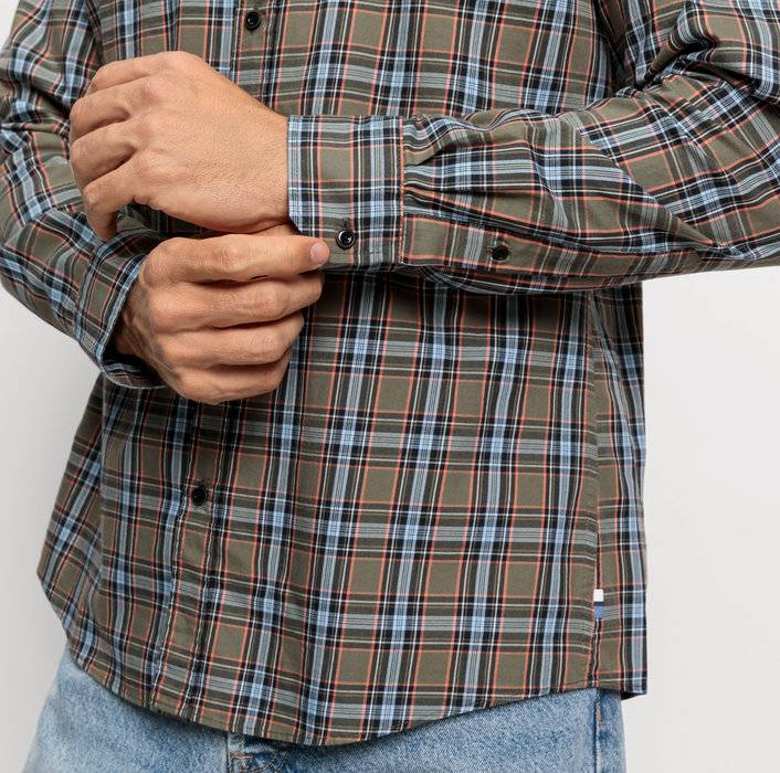 Oblymp Casual, Freizeithemd, regular fit, Kent, Oliv Speichern exportieren