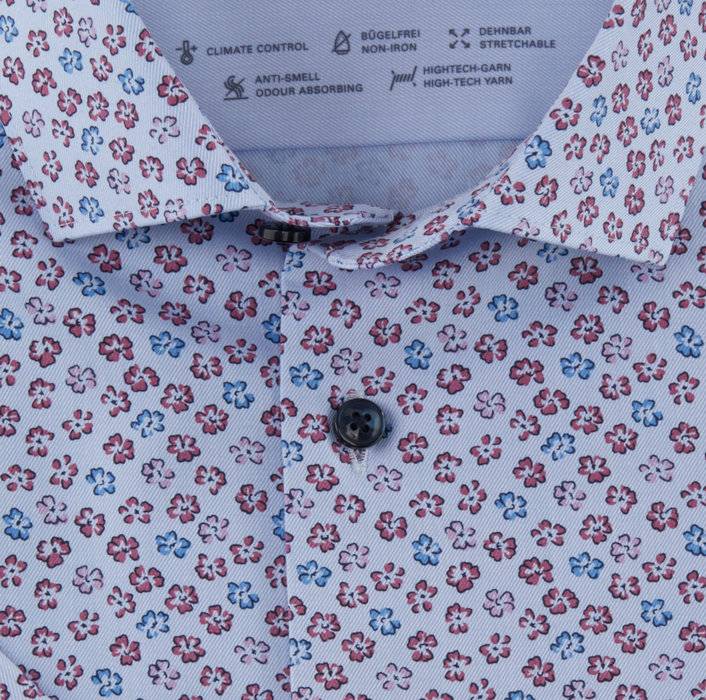 Oblymp Luxor 24/Seven, Businesshemd, modern fit, Modern Kent, Rosenholz Letzte 3 Tage