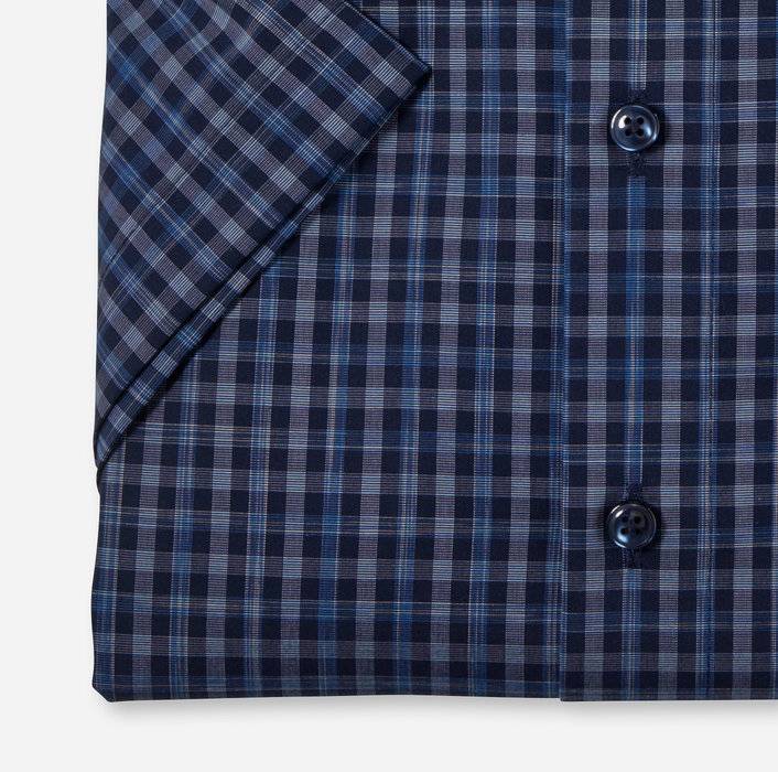 Oblymp Luxor, Businesshemd, modern fit, Button-down, Marine 50% Rabatt für begrenzte Zeit