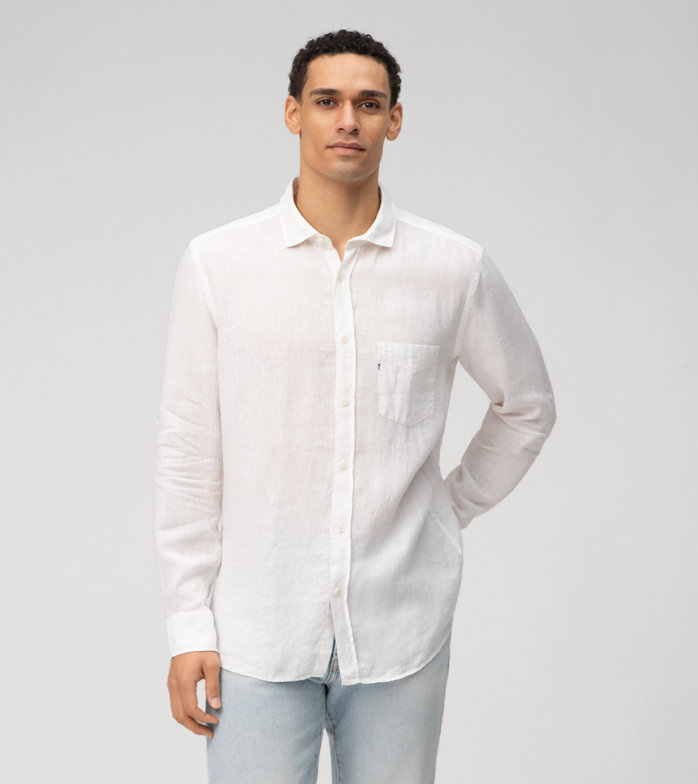 Oblymp Boris Herrmann X OLYMP, regular fit, Kent, Weiß Online Shopping