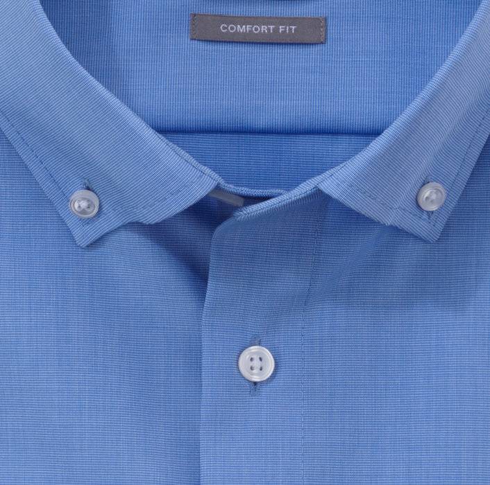 Oblymp Luxor, Businesshemd, comfort fit, Button-down, Blau Fabrik Onlineshop