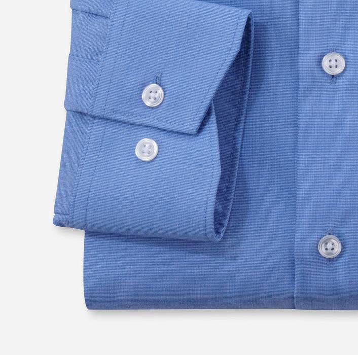 Oblymp Luxor, Businesshemd, comfort fit, Button-down, Blau Fabrik Onlineshop
