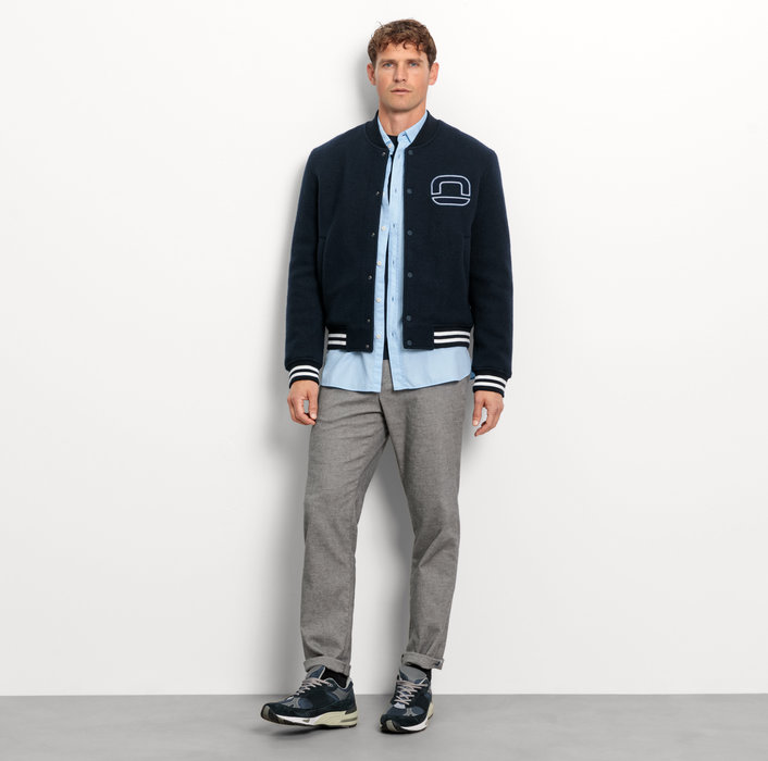 Oblymp Casual, Freizeithemd, regular fit, Button-down, Bleu Heißer Verkauf