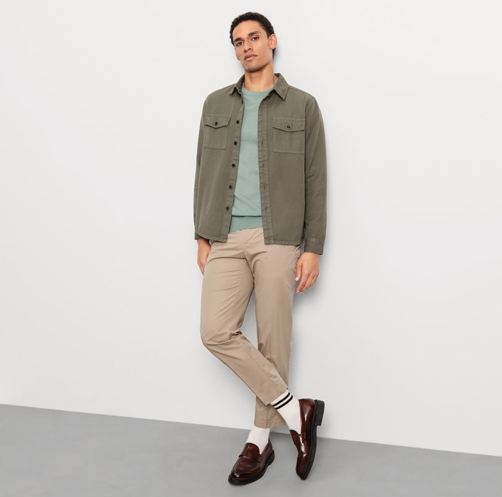 Oblymp Casual Strick, Pullover, Grau-Grün Bestseller