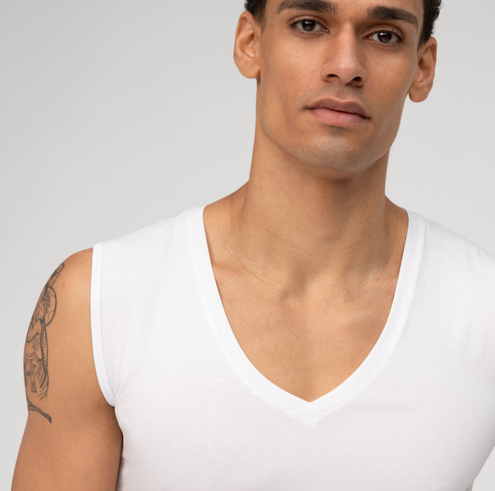 Oblymp Level Five Unterzieh-T-Shirt, body fit, Weiß Sonderangebot