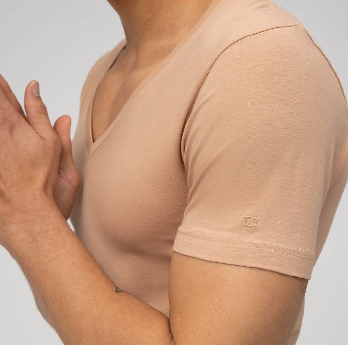 Oblymp Level Five Unterzieh-T-Shirt, body fit, Caramel Rabatt