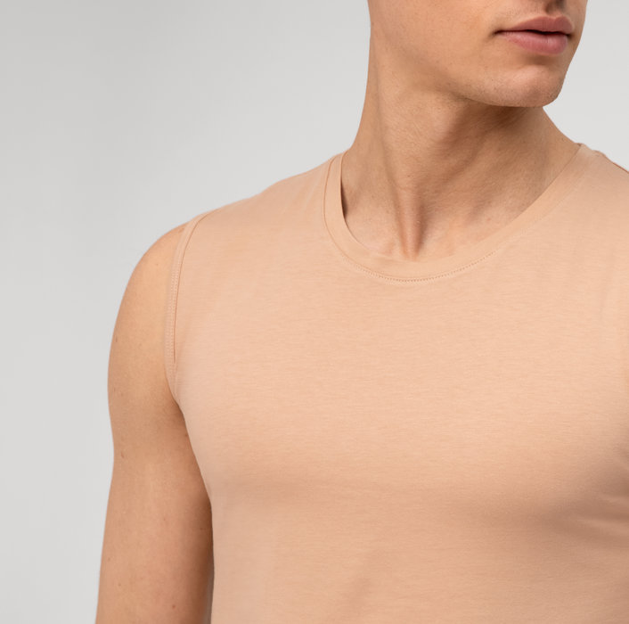 Oblymp Level Five Unterzieh-T-Shirt, body fit, Caramel Begrenztes Angebot