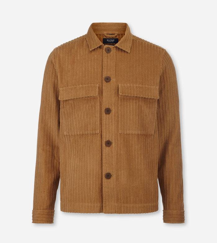 Oblymp SIGNATURE Casual, Freizeithemd, Overshirt, Kent, Natur Kostenlose Rückgabe
