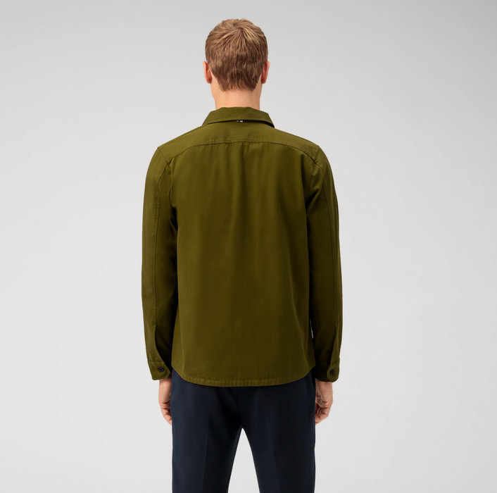 Oblymp Casual, Freizeithemd, Overshirt, Kent, Grau-Grün Clearance-Verkauf