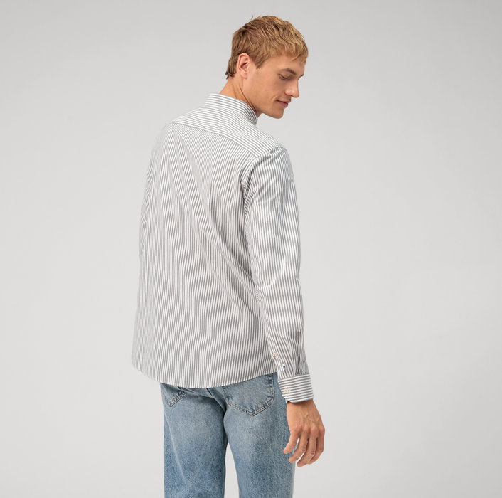 Oblymp Casual, Freizeithemd, regular fit, Kent, Schwarz Black Friday Preise
