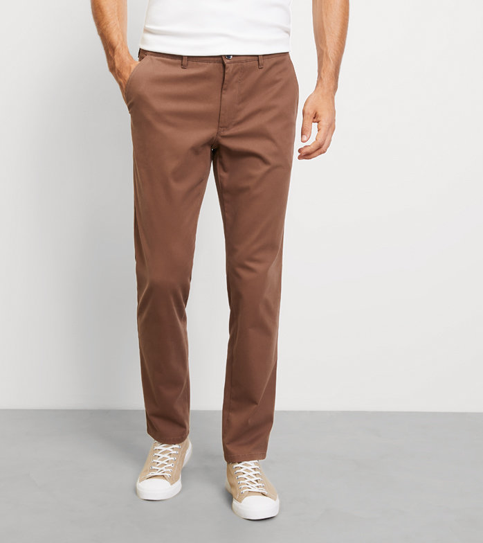 Oblymp Chino, modern fit, Hose, Braun Riesige Ersparnisse