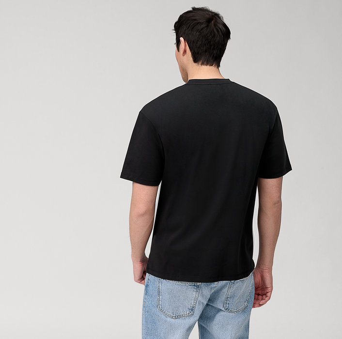 Oblymp Casual Wirk, T-Shirt, relaxed fit, Schwarz Begrenzt auf 3 Tage
