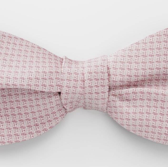 Oblymp Fliege, regular 5,5 cm, Rosé Kostenlose Rückgabe