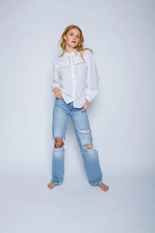 Risy & Jerfs Damenbluse emily van den bergh Großer Ausverkauf