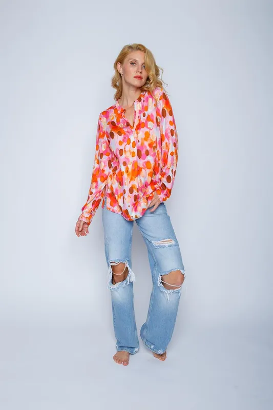Risy & Jerfs Damenbluse emily van den bergh Zeitbegrenzte Promotion