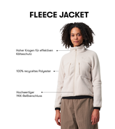 ﻿Pinqponq Fleece Jacket - Cliff Beige (Female) Lagerräumung