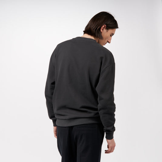 Pinqponq Sweatshirt - Peat Black (Unisex) Große Rabatte