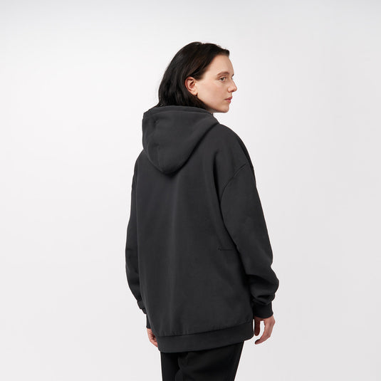 Pinqponq Hoodie - Peat Black (Unisex) Neuheiten