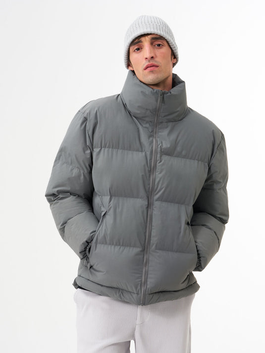 Pinqponq Puffer Jacket - Storm Grey (Unisex) VIP-Rabatte