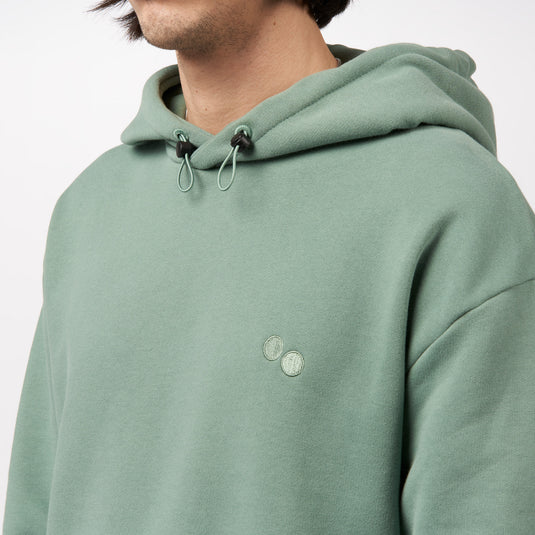 Pinqponq Hoodie - Monstera Green (Unisex) Tiefpreis