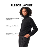 Pinqponq Fleece Jacket - Peat Black (Female) Super Sparpreis