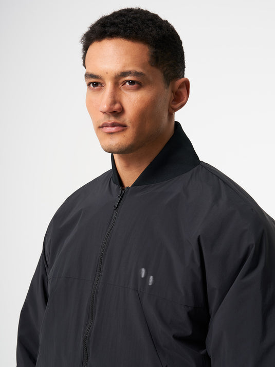 Pinqponq Light Bomber Jacket - Peat Black (Unisex) Wochenangebot
