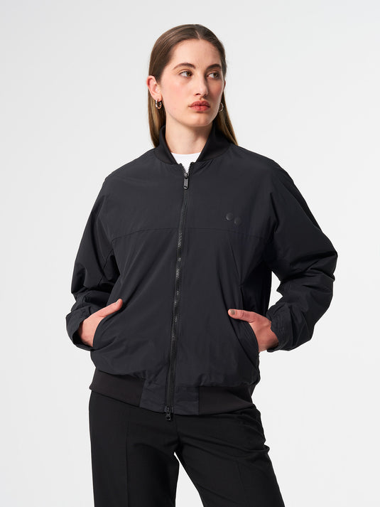 Pinqponq Light Bomber Jacket - Peat Black (Unisex) Wochenangebot