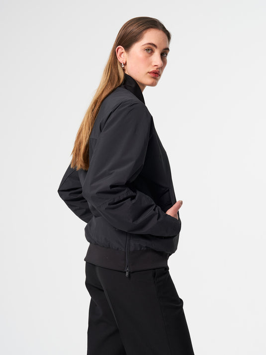 Pinqponq Light Bomber Jacket - Peat Black (Unisex) Wochenangebot
