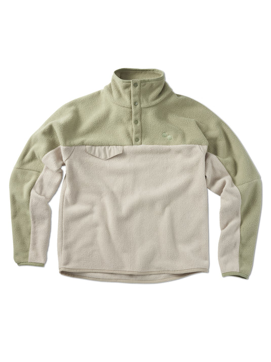 Pinqponq Fleece Pullover - Tune Olive (Unisex) Letzter Tag