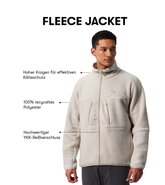 Pinqponq Fleece Jacket - Cliff Beige (Male) Speichern exportieren