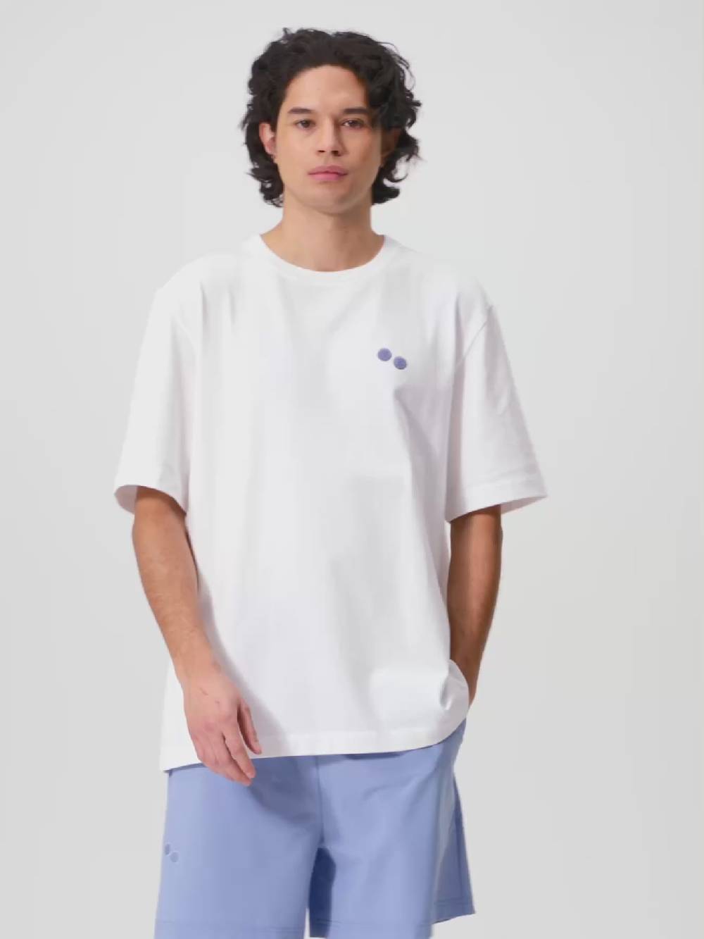 Pinqponq T-Shirt Cotton - Dandelion White Resort (Male) Black Friday Preise
