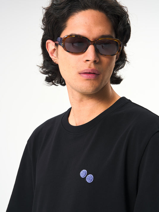 Pinqponq T-Shirt Cotton - Black Frottee Pool (Male) 50% Rabatt für begrenzte Zeit