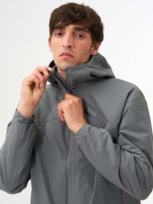 Pinqponq Hoodie Jacket - Storm Grey (Male) Rabatte dieses Monats