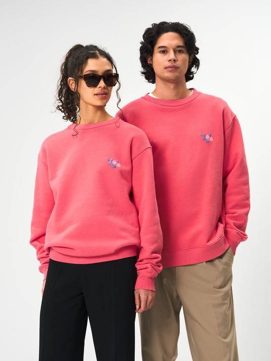 Pinqponq Sweatshirt Cotton - Watermelon Pink (Unisex) Online