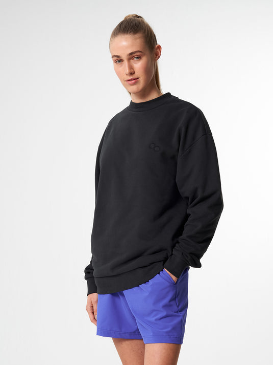 Pinqponq Sweatshirt - Circles Peat Black (Unisex) Angebote
