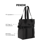 Pinqponq Pendik TB - Solid Black im Angebot