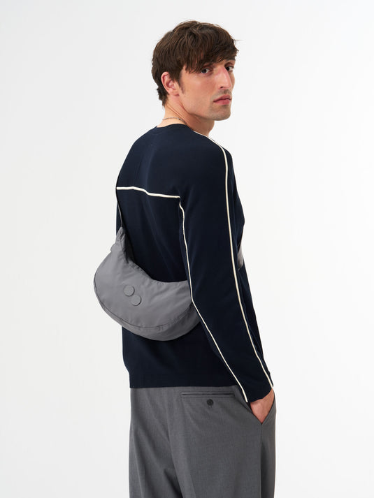 Pinqponq Krumm Small - Pure Grey Flash Sale