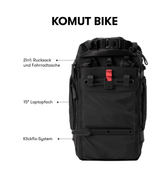 Pinqponq Komut Medium Bike - Pure Black Online Shopping