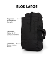 Pinqponq Blok Large - Rooted Black Preisnachlass